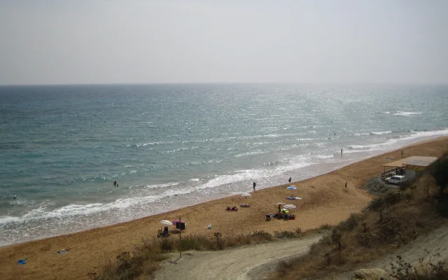 Beach of Camping Pizzo Greco in Calabria, Isola Capo Rizzuto