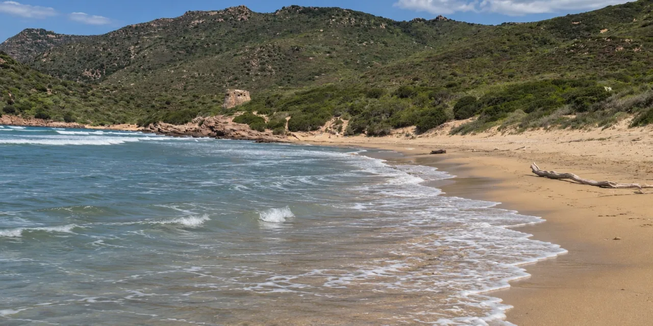 Spiaggia nudista di Porto Ferro a Sassari